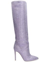 Paris Texas - Holly Embellished Knee-high Boots - Lyst