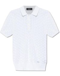 DSquared² - Cotton Polo Shirt, - Lyst