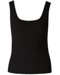 Zimmermann - Ribbed Knit Top - Lyst