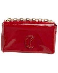 Christian Louboutin - Loubi54 Foldover Top Crossbody Bag - Lyst
