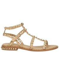 Ash - Precious Studded Flat Sandals - Lyst