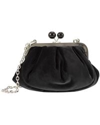 Weekend by Maxmara - Logo Detailed Chained Clutch Bag - Lyst