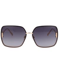 Chopard - Square Frame Sunglasses - Lyst