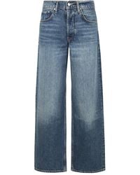 Anine Bing - Manon High Waist Wide-Leg Jeans - Lyst