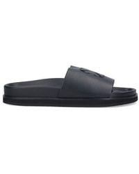 Off-White c/o Virgil Abloh Double Arrow Sliders in Black for