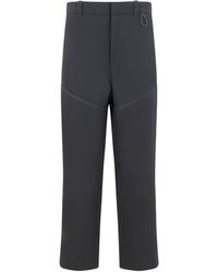 OAMC - Shasta Straight-leg Stitch-detailed Trousers - Lyst