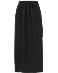 Y-3 - Side Band Skirt Skirts White/black - Lyst