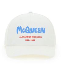 Alexander McQueen - Graffiti Logo Baseball Hat - Lyst