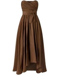 Pinko - Taffeta Dress With Sweetheart Neckline - Lyst