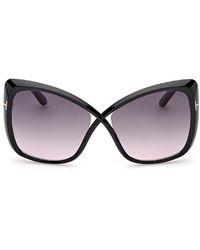 Tom Ford Cat-eye Frame Sunglasses - Black