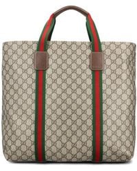 Gucci - Super Tender Coated-canvas Tote Bag - Lyst