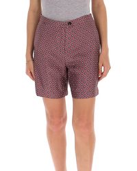 Max Mara Printed Shorts - Pink