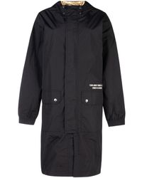 Zadig & Voltaire Embroidered Detail Parka - Black