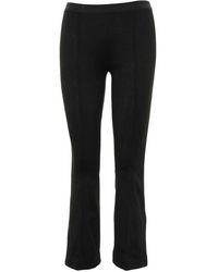 Helmut Lang - Cropped Flare Trousers - Lyst