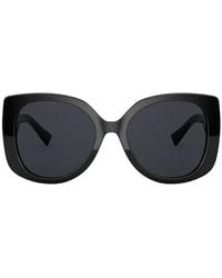 Versace - Medusa Square Frame Sunglasses - Lyst