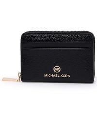 MICHAEL Michael Kors Jet Set Small Wallet - Black