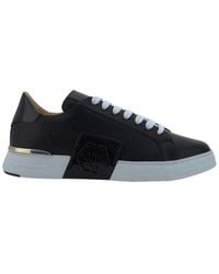 Philipp Plein - Hexagon Lace-Up Sneakers - Lyst