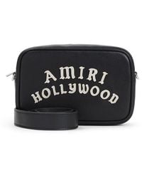 国内発送関税込み AMIRI MA ロゴ カメラバッグ Amiri Ma Jacquard Zipped Crossbody Bag in Black for Men | Lyst