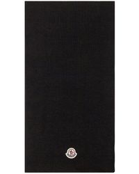Moncler - Logo-patch Scarf - Lyst