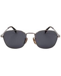 David Beckham - Square Frame Full Rim Sunglasses - Lyst