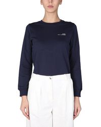 A.P.C. Multicolor Cotton Julie Sweatshirt - Save 7% - Lyst