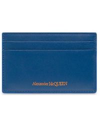 Alexander McQueen - Leather Card Case - Lyst