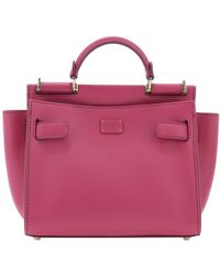 Dolce & Gabbana "sicily Soft" Handbag - Purple