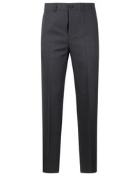 Dior - Button Detailed Straight Leg Trousers - Lyst