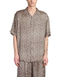 ih nom uh nit - Leopard Printed Bowling Shirt - Lyst
