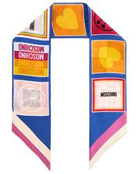 Moschino - Printed Scarf, - Lyst