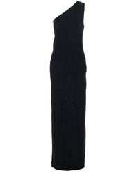Semicouture - One Shoulder Asymmetric Dress - Lyst