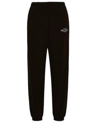 Sporty & Rich - Logo Printed Track Pants - Lyst