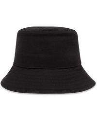 Burberry - Ekd-embroidered Dropped Brim Bucket Hat - Lyst