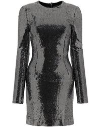 Dolce & Gabbana - Sequins Dress - Lyst