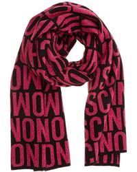 Moschino silk scarf sale Clearance