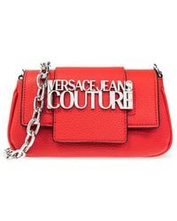Versace - Shoulder Bag With Logo - Lyst