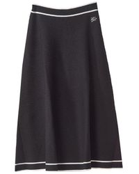 Karl Lagerfeld - Elegant Knitted Skirt - Lyst