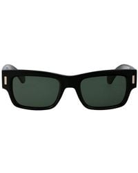 Ferragamo - Rectangular Frame Sunglasses - Lyst