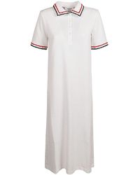 Thom Browne - Calf Length Polo Dress - Lyst