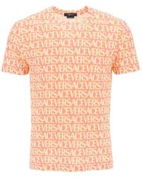 Versace - Allover T Shirt - Lyst