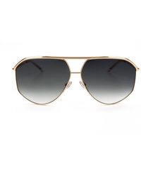 Isabel Marant - Gradient Lenses Pilot Frame Sunglasses - Lyst
