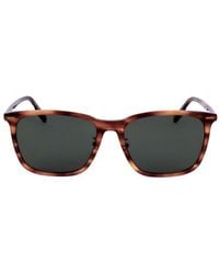 ZEGNA - Square Frame Sunglasses - Lyst