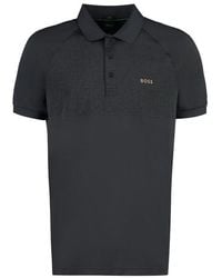 BOSS - Techno Jersey Polo Shirt - Lyst
