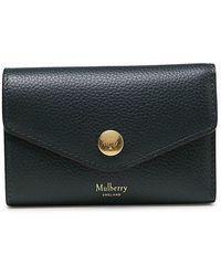 Mulberry - Logo Printed Wallet - Lyst