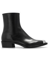 Alexander McQueen - Punk Ankle Boots - Lyst