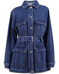 msgm denim jacket
