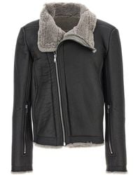 Rick Owens - 'Bauhaus Jkt' Sheepskin Jacket - Lyst