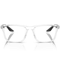 Prada - Rectangular Frame Glasses - Lyst