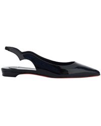 Christian Louboutin - Hot Chickita Sling Patent Leather Ballet Flats - Lyst