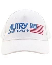 Autry - Logo Embroidered Baseball Cap - Lyst